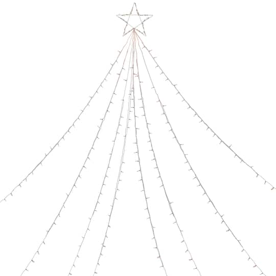 12ft. Clear Lighted Christmas Tree Decoration
